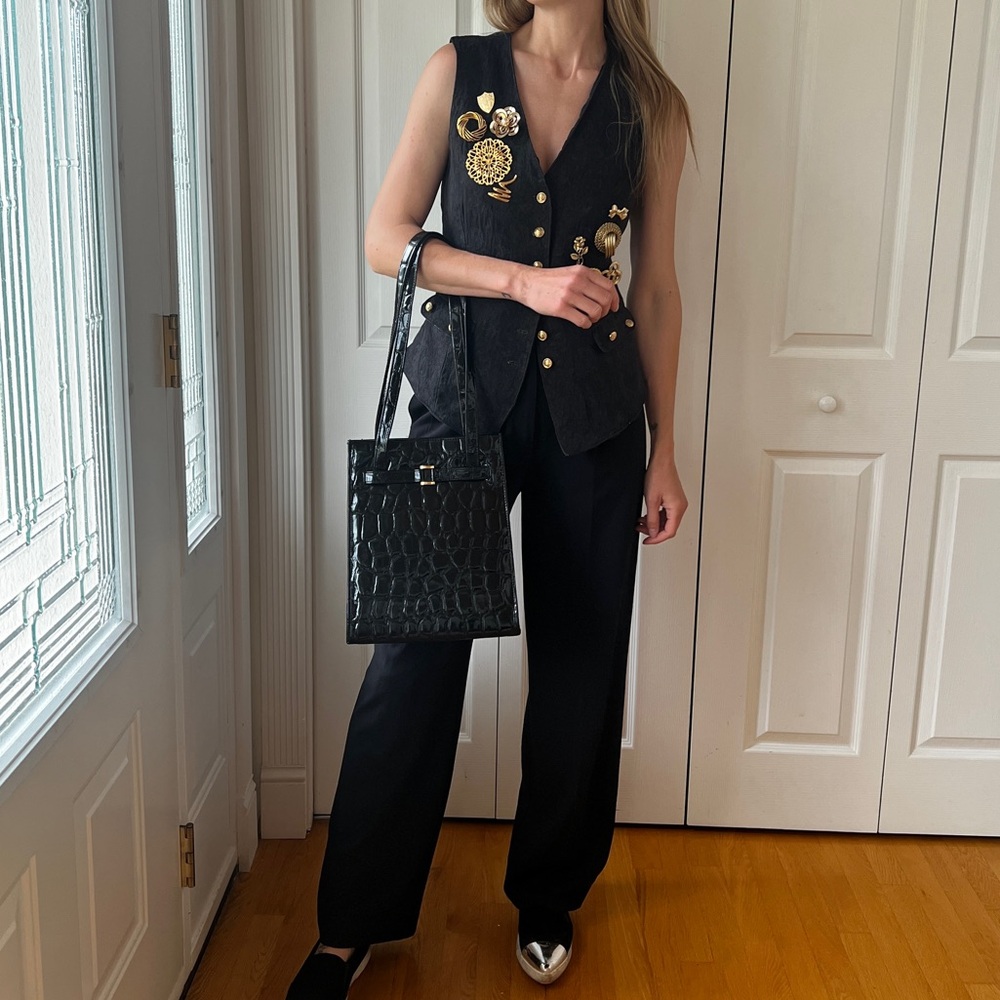 Dynamite High Waisted Wide leg Trouser - Picture 8 of 11